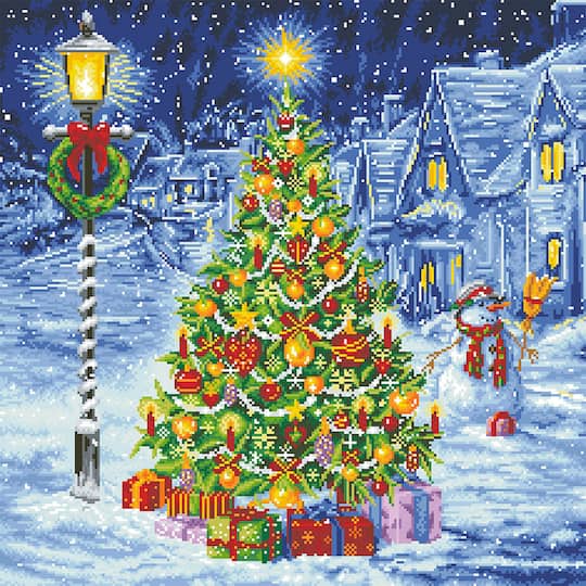 Diamond Dotz® Advanced Oh Christmas Tree Diamond Painting Kit